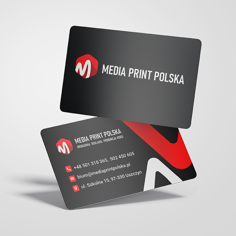 Wizytówki: przykładowa realizacja